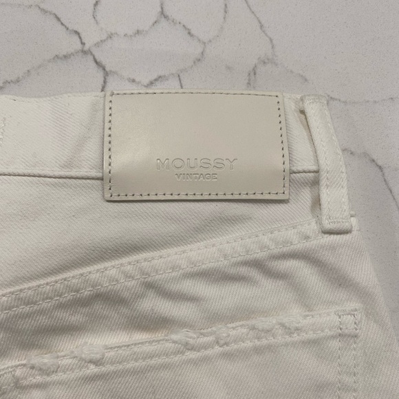 Moussy Vintage MV Kelley tapered white jeans - Picture 8 of 12